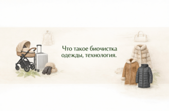 Что такое биочистка одежды, технология.